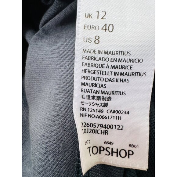 2/$30 NWT Topshop 8 Round Neckline Comfortable Dress - Picture 9 of 15